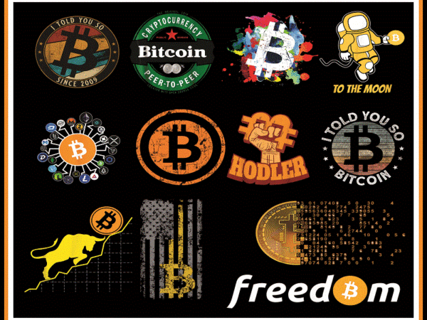 Combo 40 bitcoin png,bitcoin astronaut png, bitoin png, crypito png, bitcoin icon, bitcoin gifts for men png, funny gift for boss png 932685924 t shirt vector file