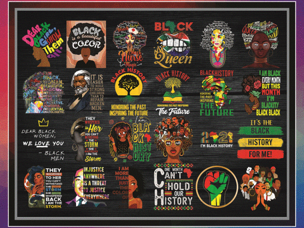 69 designs black history month png bundle, african american fist hand png, black lives matter png, black girls been magic, instant download 941125474