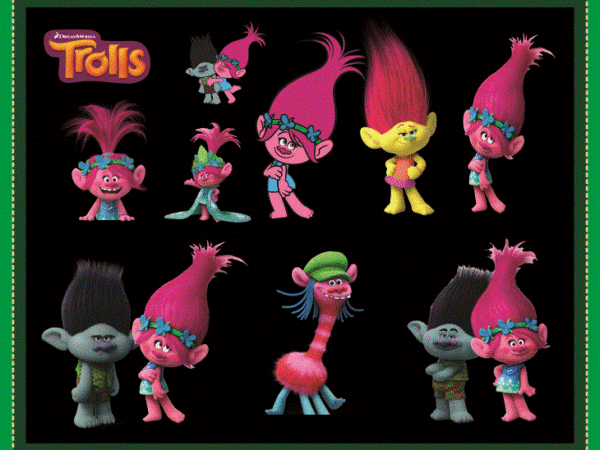 79 trolls clipart png bundle, trolls characters png, printable trolls cartoon images, transparent background, instant download 955938030