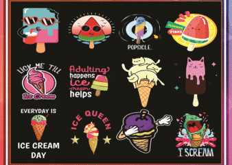 Bundle 45 Ice Cream Png, Summer Ice Cream Png, Sweet Ice Cream Png, Chocolate, Mint Png, Colorful Ice Cream Png, Digital Download 965546063 t shirt template