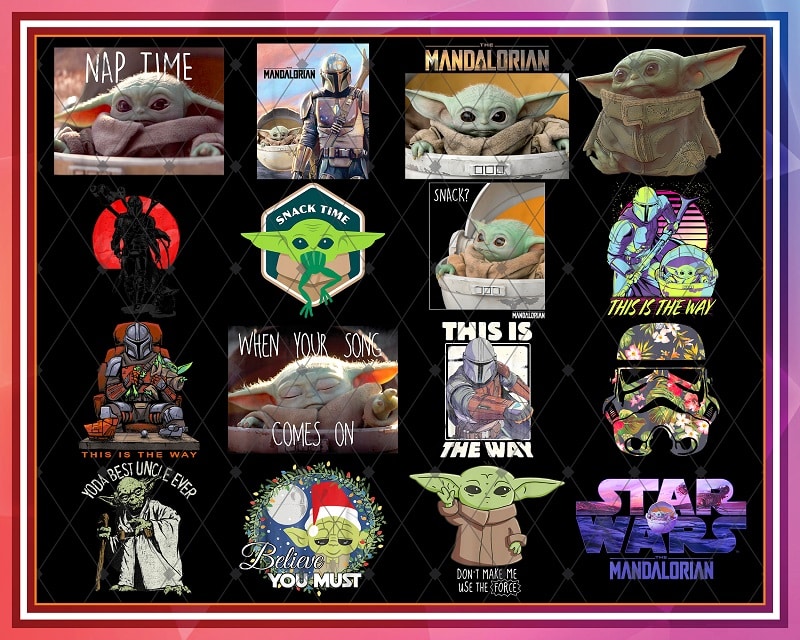 46 Designs Star Wars Bundle Png, Baby Yoda Png, Mandalorian Png, Boba Fett, Baby Yoda Christmas Png,Star Wars Digital Paper,Digital Download 906354128
