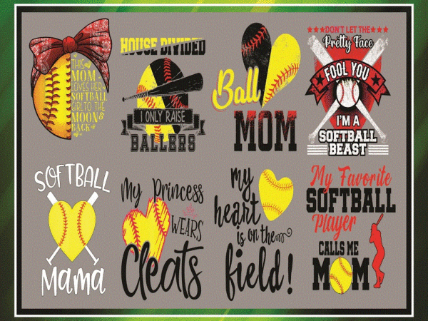 Combo 27 design png, softball mom sublimation design downloads funny mom bun hair sunglasses headband mom life png, commercial use 976649946