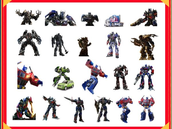 Transformers clipart- png images digital, transformers clipart, transformers, graphics transparent background scrapbook, instant download 976047092