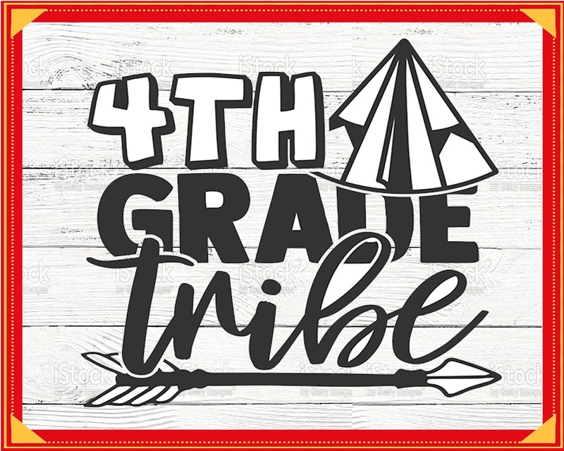 School Tribe SVG Bundle | Back To School SVG Cut Files | Commercial Use | Instant Download | Printable Vector Clip Art | Student Shirt Print 813810562