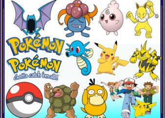 439 Pokemon Bundle, Pokemon Characters, Pokemon Gotta Catch’em All, Pokemon Clipart, Pokemon Images, Pikachu Svg, Pokemon Cut File 925383892