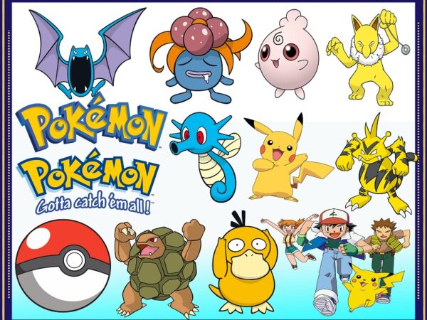 439 pokemon bundle, pokemon characters, pokemon gotta catch’em all, pokemon clipart, pokemon images, pikachu svg, pokemon cut file 925383892