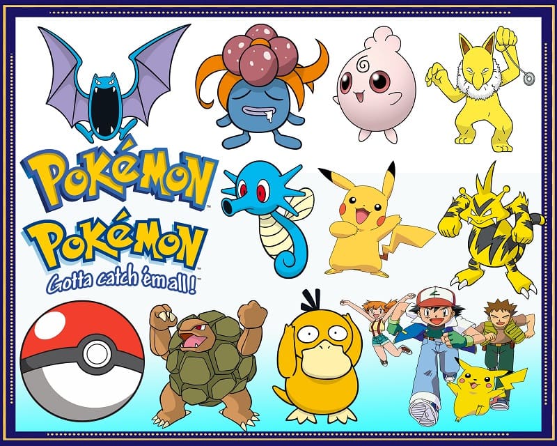 439 Pokemon Bundle, Pokemon Characters, Pokemon Gotta Catch’em All, Pokemon Clipart, Pokemon Images, Pikachu Svg, Pokemon Cut File 925383892