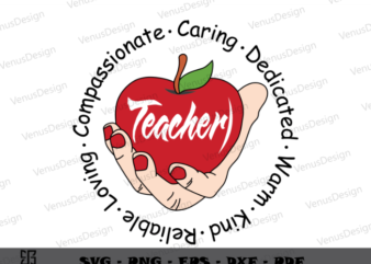 Teacher Apple Quote Clipart Sublimation Files, Best Gift For Teacher’s Day Png Files, Blessed Teacher t shirt designs for sale