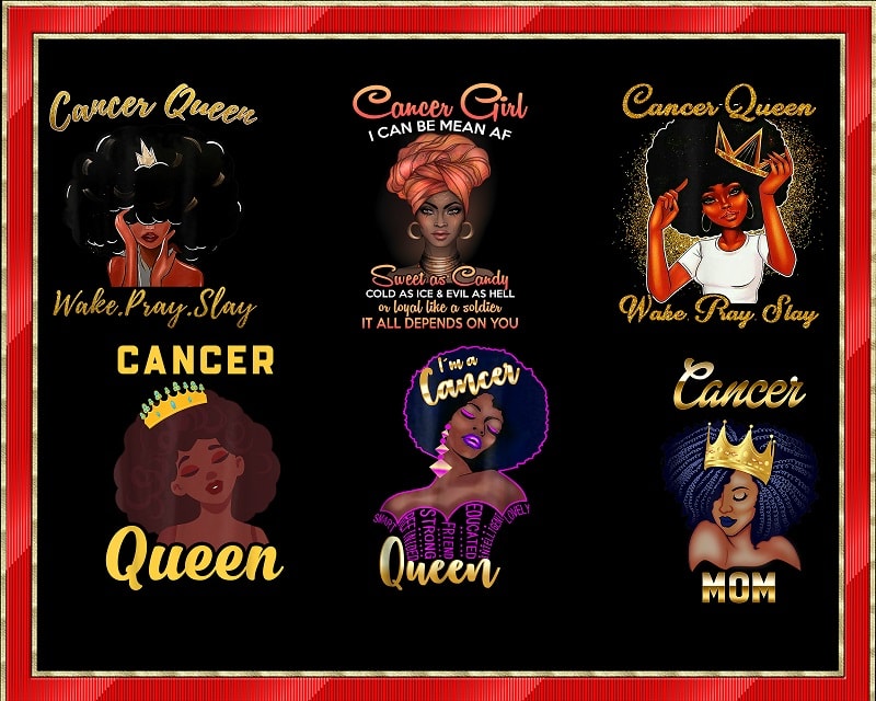 34 Cancer Queen Bundle, July Queen Bundle, Cancer Girl PNG, Cancer Mom, June July Girl, July Queen Images, Sublimation Designs Download 968616578
