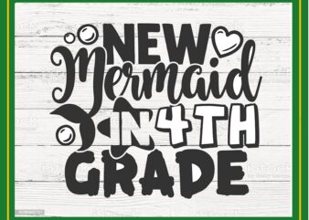 20New Mermaid SVG Bundle, Mermaid In 1st Grade, Mermaid In 2nd Grade, Mermaid In 3rd Grade,New Mermaid In 4th Grade,New Mermaid In 5th Grade 827643577