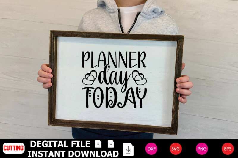 Planner SVG t-shirt Bundle