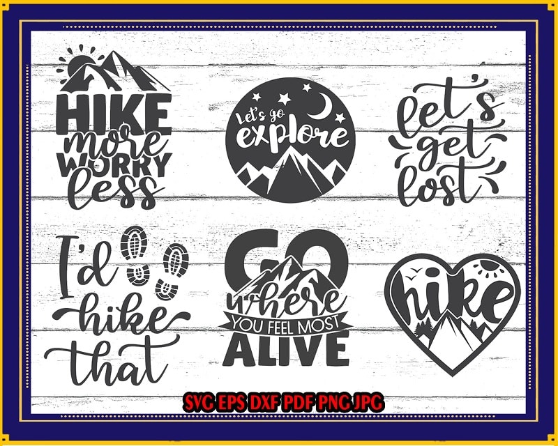 20 Hiking Quotes Bundle, Take a Hike Cut File, Mountain Mama, The Best Memories Are Made Hiking Printable, Commercial Use, Instant Download 851143573