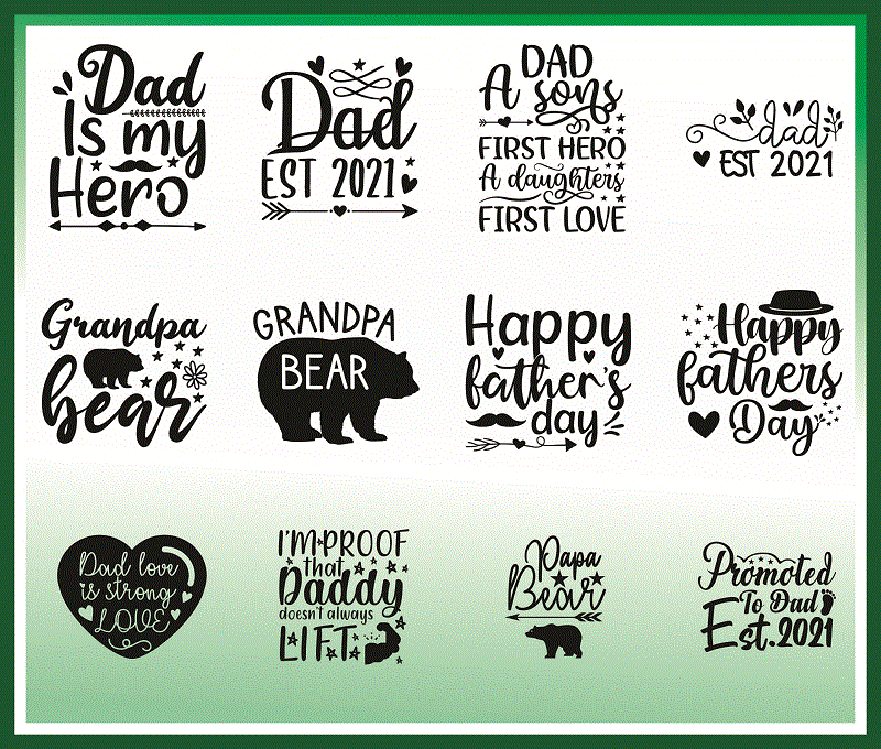 Bundle 80 Dad SVG, Fathers Day SVG, Father svg, Papa svg, Best Dad Ever svg, Grandpa svg, Family Svg Bundle, Instant Download 795217450