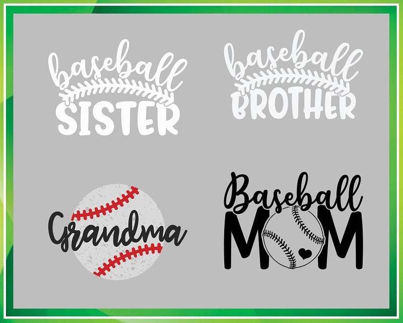 Baseball bundle SVG, Baseball Junkie Svg, Love Baseball, Baseball Fan Svg, Baseball Mom SVG, It’s a Baseball Kinda Day, Printable Baseball 707852096