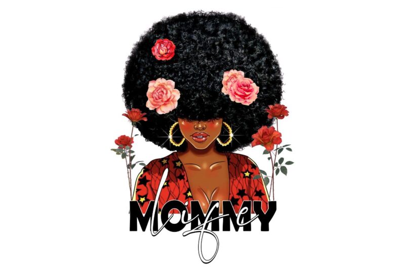 Mother’s Day t shirt design bundle, Mom graphic sublimation png files, Black women art, Afro queen art, Melanin queen bundle, Mom life graphics