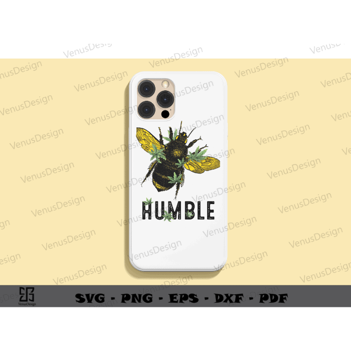 Humble Bee Design Sublimation Files & Bee Life Png Files, Bee Vector Silhoutte Files, Yellow Bee Art Sublimation Design