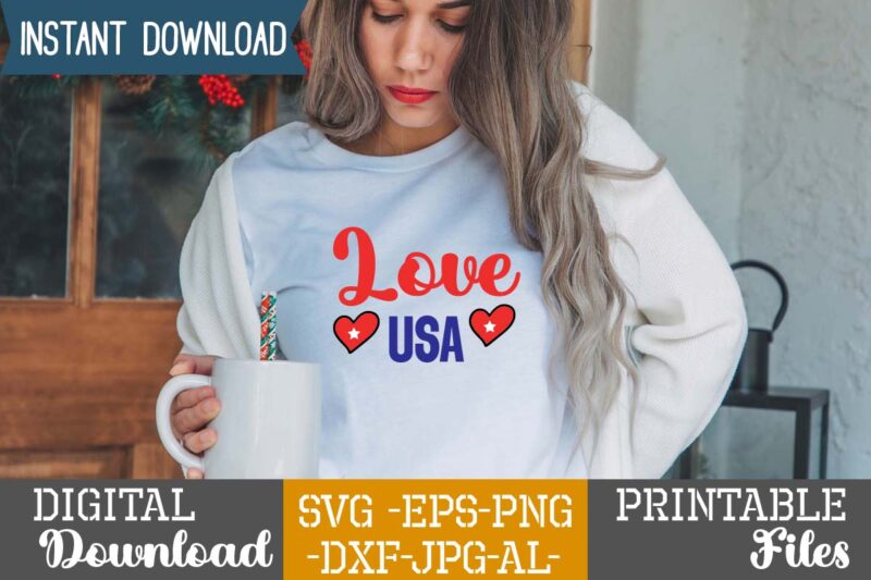 Love Usa ,4th of july mega svg bundle, 4th of july huge svg bundle, 4th of july svg bundle,4th of july svg bundle quotes,4th of july svg bundle png,4th of