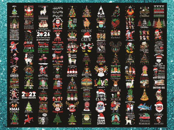 Bundle 120 designs christmas png, funny christmas png, watercolor png, winter png, xmas png, tree rex png, chsitmas bundle, instant download 897569099