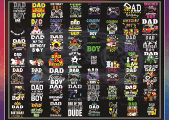 141 Dad Of The Birthday Boy png, png Files For Sublimation, Sublimation Designs Downloads, Digital Download, Digital download, Dad and son 986849604