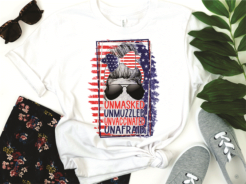UNMASKED – Black Sunglasses – Flag Bow – Sublimation Design – Digital Download – Digital Download 1020975715