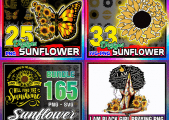 Combo 300+ Sunflower SVG/PNG Bundle, Sunflower Queen Png, Flower Lover Png, Sunflower Sticker, Sunflower monogram, Sunflower ClipArt-Quotes CB1003329087