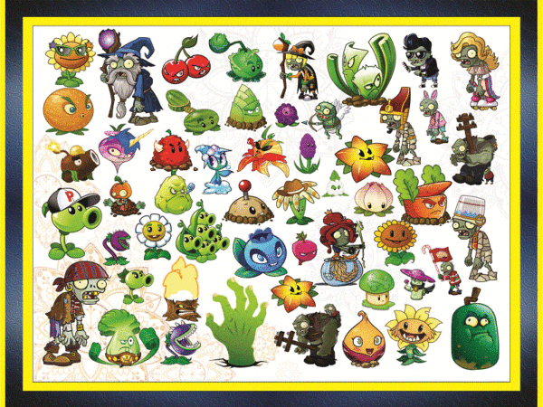 Plants Vs Zombies PNG Transparent Images Free Download, Vector Files