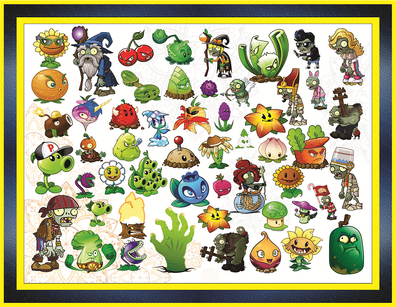 plants vs zombies plants characters list