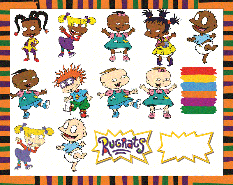 Bundle 10+ Rugrats PNG, Chuckie Finster Svg, Chuckie Svg, Tommy Svg, Sublimation Designs, Rugrats Svg Cut File, Digital Download 799894963