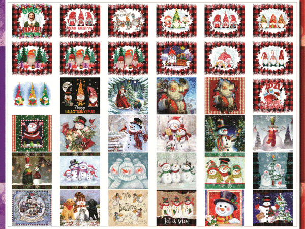 Over 45 merry christmas tumbler png (snowman – santaclaus – gnomes), 20 oz skinny digital file, tumbler digital, combo tumbler designs 8808122012