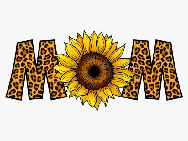 Sunflower mom t shirt design, mom shirt, sunflower png, mom png