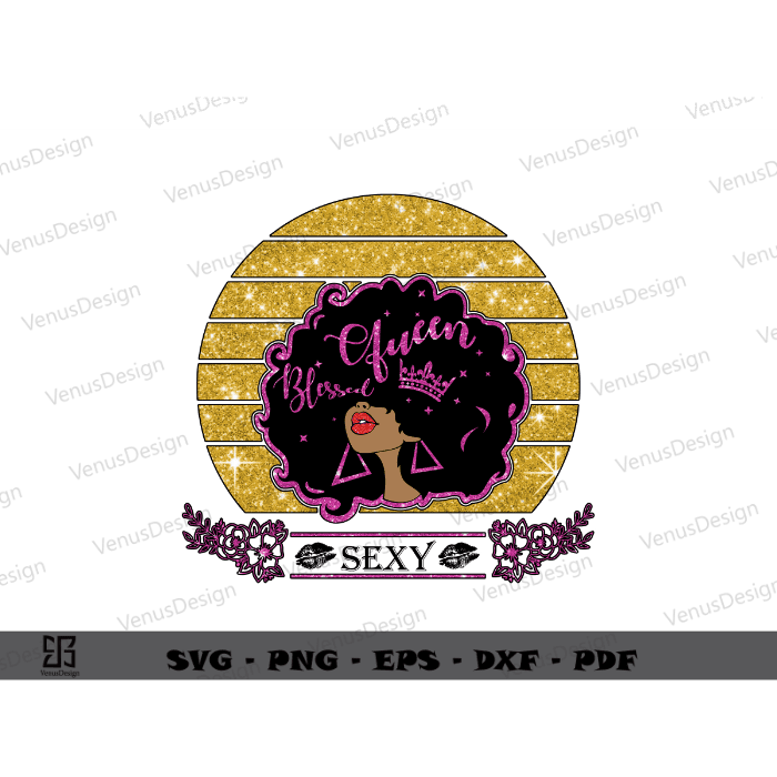 Black Queen birthday Sexy gift for friends design Ideas Sexy black girl svg cutting files , Melanin Girl Silhouette Files, Black Girl Art Png Files, Gift For Black Girl Cameo