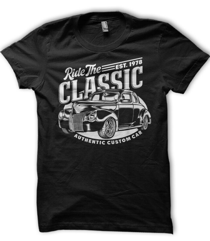 BIS SALE BLACK AND WHITE AUTOMOTIVE DESIGNS