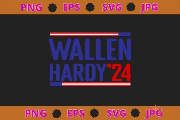 Wallen hardy 24 tee t-shirt design svg, funny, saying, cute file, screen print, print ready, vector eps, editable eps, shirt design png, quote