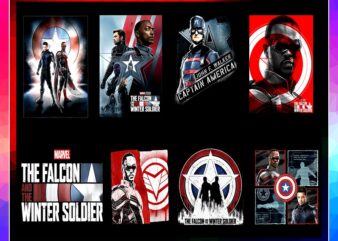 48 The Falcon and The Winter Soldier PNG, Who will wield the Shield ? PNG Transfer or Sublimation, marvel hero, captain american, digital 996336588