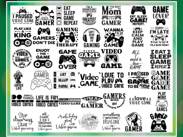 Bundle 100 gamer quotes svg, gamer svg, gamer svg design, gamer svg shirt, gamer svg bundle, video games svg, gamer png, digital download 997646503