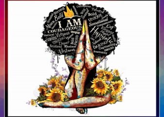 I Am Black Girl Praying Png, Black Women Png, African American Png, Sunflower Queen Png, Afro Women Png, Digital File, Digital Download 1007485984 t shirt design for sale