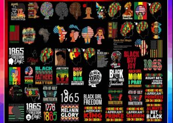 Combo 600+ Juneteenth PNG Bundle, Juneteenth Black Americans Independence 1865, Black History png, Black Flag Pride png, Freedom PNG 1013456107 t shirt vector file