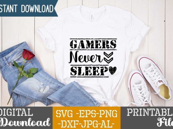 Gamers never sleep,eat sleep game repeat,eat sleep cheer repeat svg, t-shirt, t shirt design, design, eat sleep game repeat svg, gamer svg, game controller svg, gamer shirt svg, funny gaming