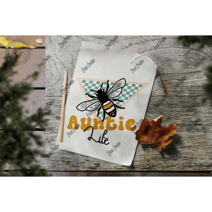 Black Women , Bee Auntie life Diy Crafts, Triangle background Svg Files For Cricut, Plaid Background Silhouette Files, Trending Cameo Htv Prints