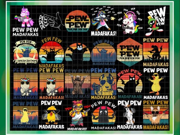 81 designs pew pew png bundle , pew pew shirt, pew pew tee, gift for her, so cute, colorful horses, retro vintage cat, instant download 1018355057