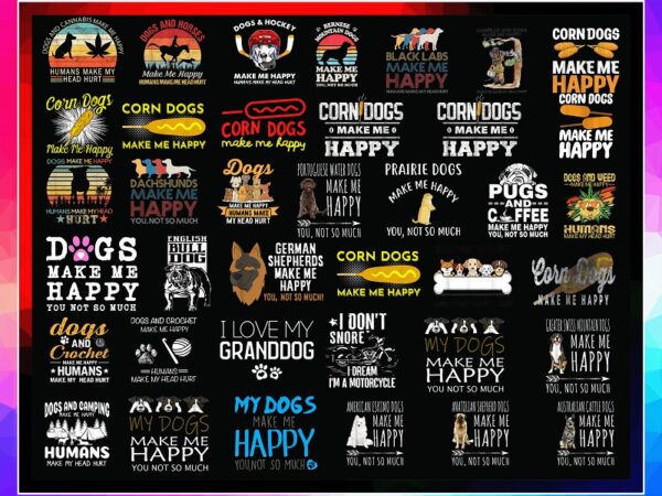 Bundle 165 designs dogs make me happy, humans make my head hurt png, animal lover, svg dog lover gift, funny dog, graphics, digital download 1035018493