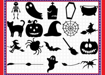 55 Halloween Svg Bundle, Halloween Cut File, Halloween Quote Svg, Halloween Saying, Halloween Design Svg, Happy Halloween Svg, Ghost Svg 1019395809