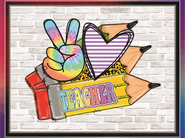 Bundle 11 designs peace love school png, grades png bundle, sublimation transfer, school clipart, back to school, digital download, 1033125138