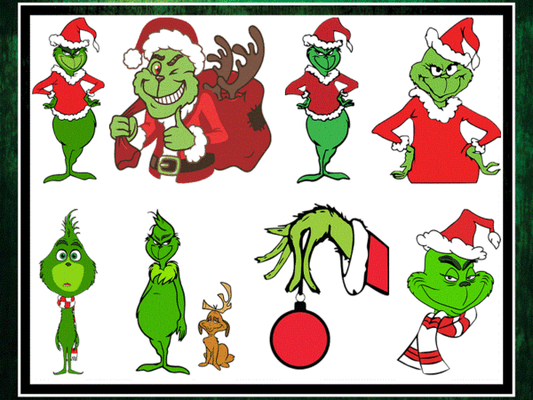 200+ Grinch PNG Bundle, Grinch Svg, Merry Christmas svg, Grinch Png, face  grinch , grinch tree Grinch Png bundle, Instant download CB921991415 - Buy  t-shirt designs