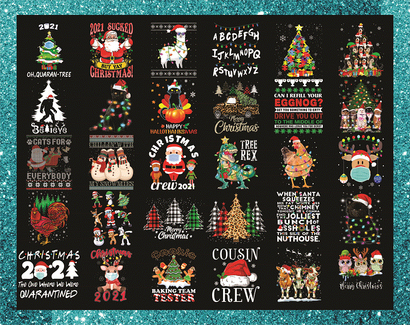 Bundle 120 Designs Christmas Png, Funny Christmas PNG, Watercolor Png, Winter Png, Xmas Png, Tree Rex Png, Chsitmas Bundle, Instant Download 897569099