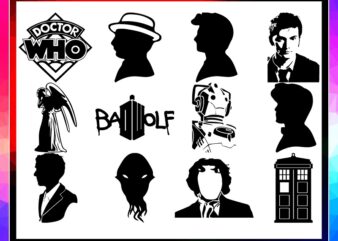 49 Designs Dr Who digital files for cricut, Dr Who clipart, Dr Who svg, dxf, png, Dr Who silhouette bundle, Dr Who movie, Digital Download 984290674
