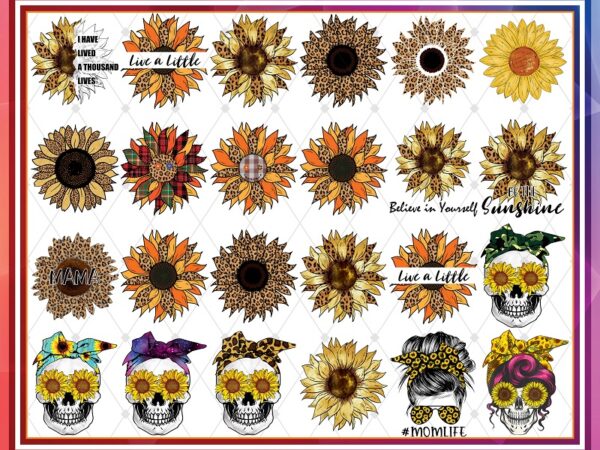 Combo 110+ designs png sunflower bundle, american flag sunflower png, you are my sunshine png, funny skull sunflower, digital download 1016097954