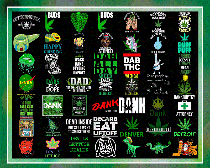 Combo 298 Cannabis Png Designs, Bundle Png File, Dope Bundle, Smoke weed Png, Png Download, Digital Print Design, Instant Digital Download 1034748298