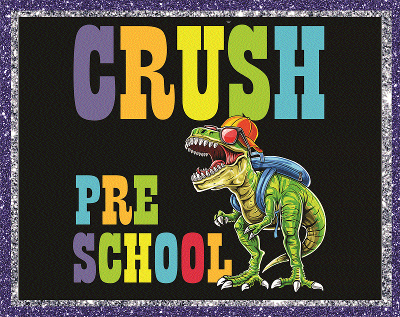 Bundle 7 Back To School Png, I’m Ready To Crush T-rex Dinosaur, Preschool, Pre-K, Kindergarten, 1st Grade, 2nd Grade, 3rd Grade, 4th Grade 1048242753