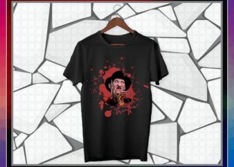 Freddy Krueger, Sweet Dreams-Nightmare On Elm St PNG, Freddy Krueger T-shirt, no physical product, digital download, Digital Print Design 1029087394